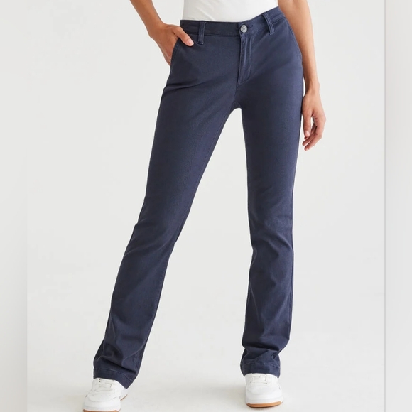 Aeropostale Super Soft Navy Blue Classic Uniform Pants - Picture 1 of 7